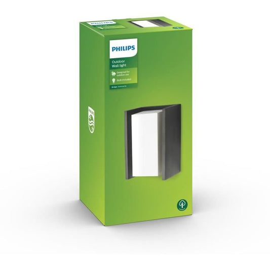 BRIDGE PHILIPS Wall Light - 1x15W - Anthracite