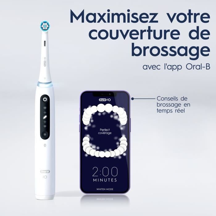 Toothbrushes - ORAL-B - iO5n Quite - White + Travel case - Electric