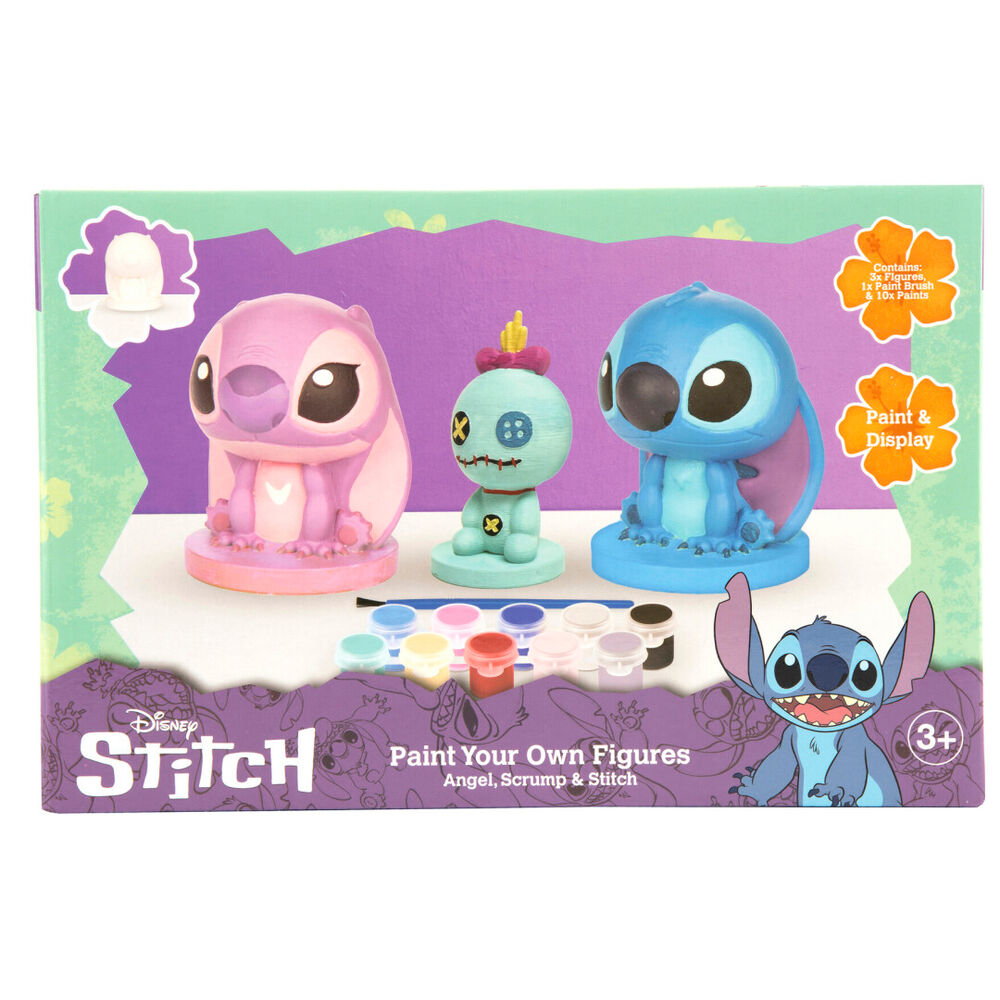 Disney Stitch paint your own figures