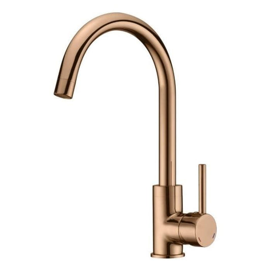 ROUSSEAU Kitchen mixer tap Køben - Without shower - Rose gold