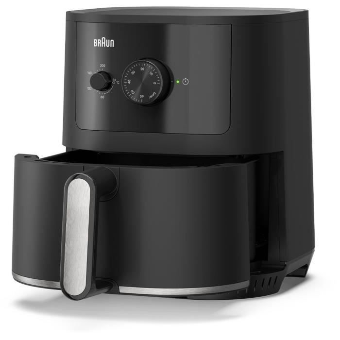 Air Fryer - BRAUN - MultiFry 3 - 1500 W - 4.3 L - Black