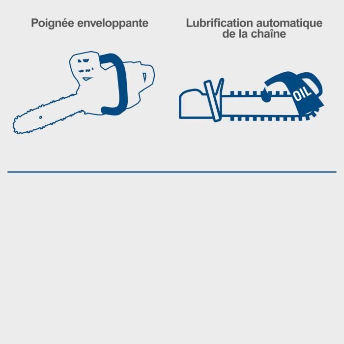 SCHEPPACH C-CS254-X 20V IXES cordless chainsaw Cutting diameter 20 cm - Chain 6 m/s - ProCut 10 - without battery or charger