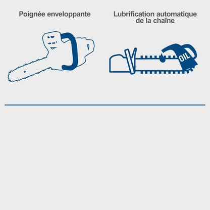 SCHEPPACH C-CS254-X 20V IXES cordless chainsaw Cutting diameter 20 cm - Chain 6 m/s - ProCut 10 - without battery or charger