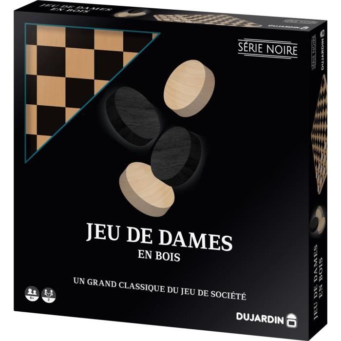 Black Series - Checkers Board - Board game - DUJARDIN - From 7 years old