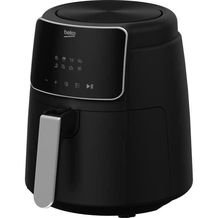 Multifunction oil-free fryer - BEKO - FRL2244B - 1500 W - 3.9 L for 0.8 kg of fries - 8 programs - Touch screen - Black
