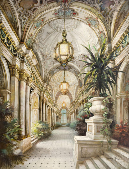 Palace Interior Giclee  GCL08
