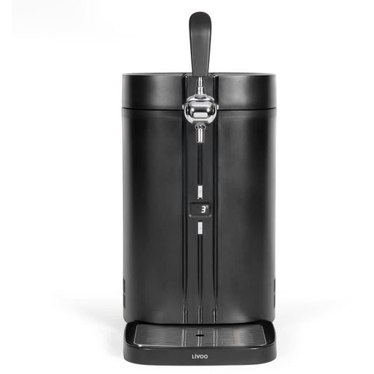 Beer tap - LIVOO - DOM511 - 60W - For 5L self-pressurized barrels - 30-day storage - 3 to 12°C - Removable drip tray