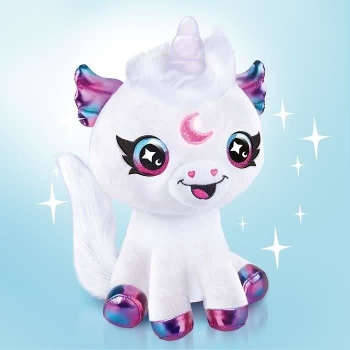 Canal Toys - Airbrush Plush - Cosmic Unicorn Plush to personalize with light-up horn - AIR 028