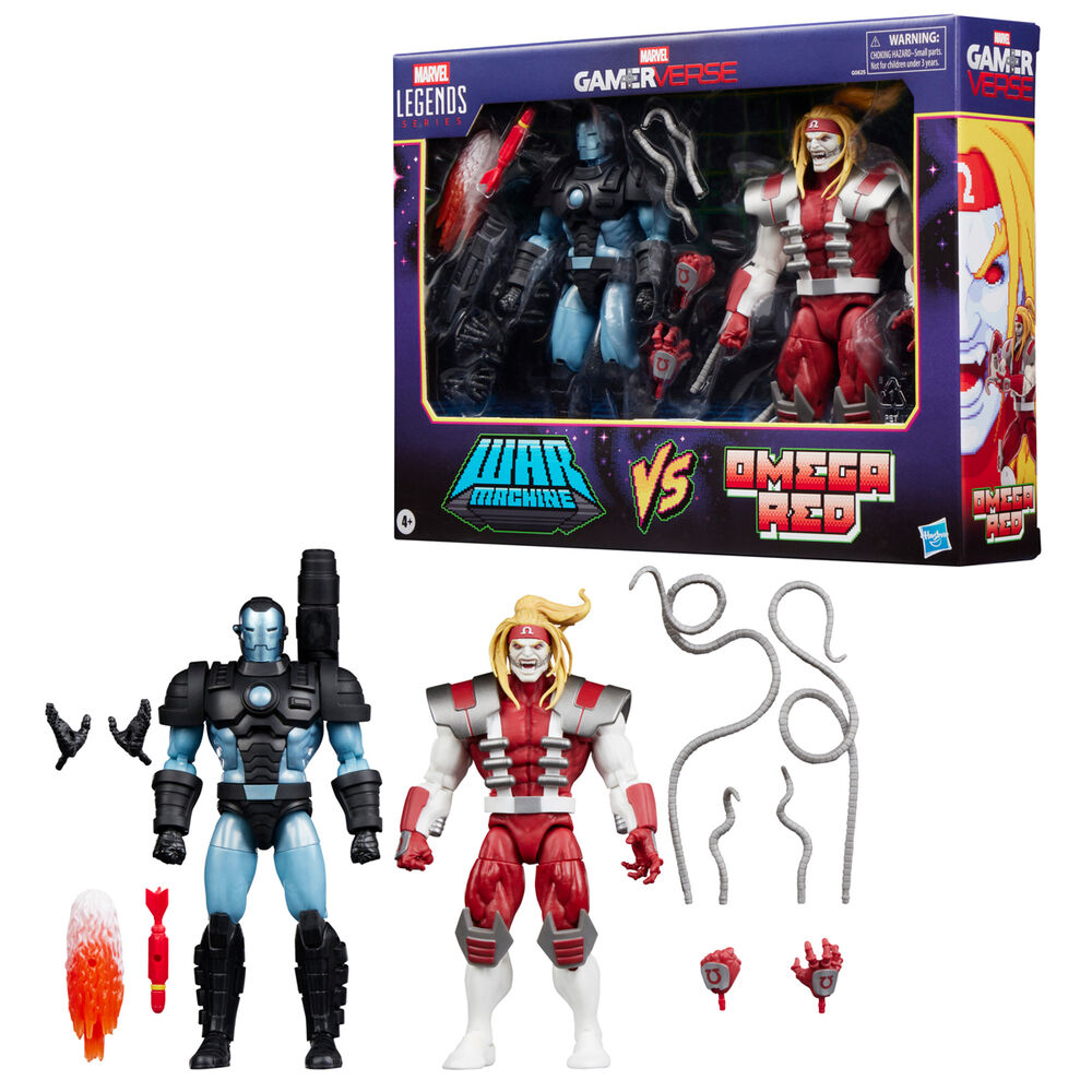 Marvel Legends Series Gamerverse Marvel's War Machine vs Marvel's Omega Red blister 2 figures 15cm