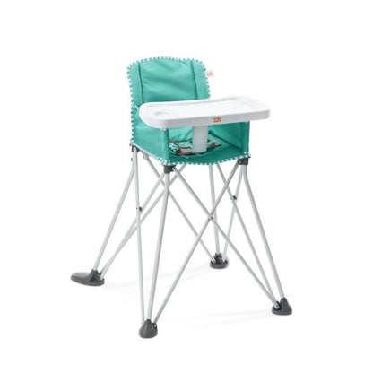 BRIGHT STARS Pop N Dine - High chair for baby meals, foldable, portable, travel, lightweight, easy to clean, carrying bag included