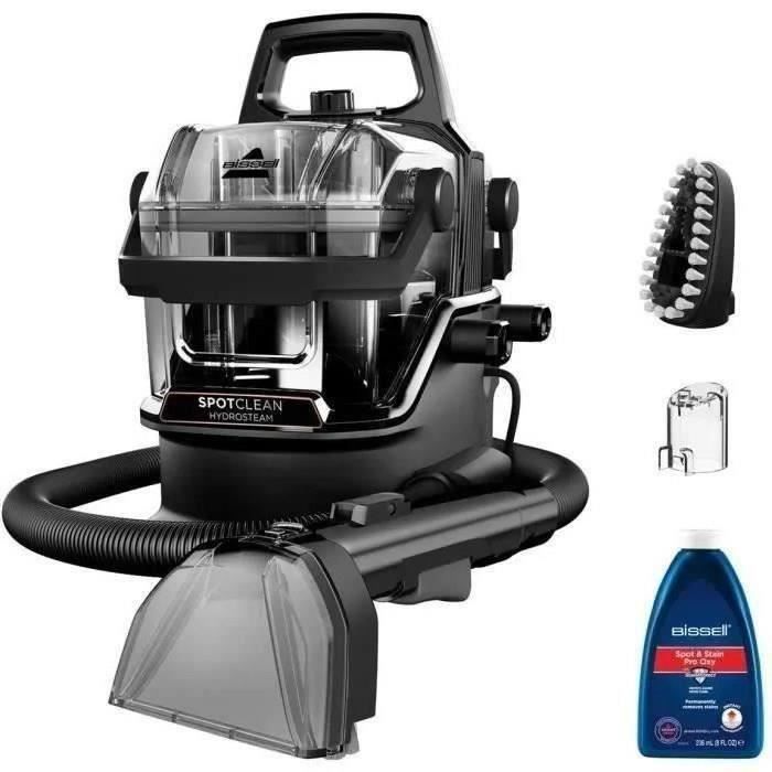 NEW BISSELL SpotClean HydroSteam Select - Steam Cleaner - Carpets, Cars, Tiles - 1000 W - 4.5 m - 3 Cleaning Modes