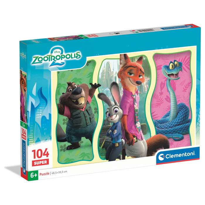 Zootopia 2 puzzle 104pcs