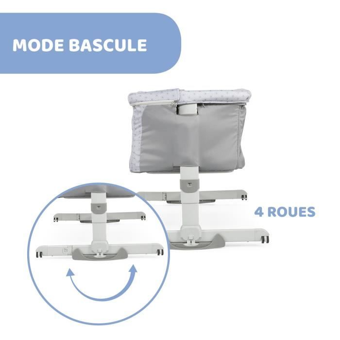 CHICCO - Next2Me Dream Silver co-sleeping cot