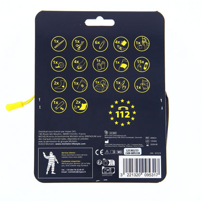 MICHELIN First aid kit recreation. 44 pieces