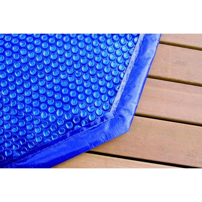 Bubble cover for wooden swimming pool - UBBINK - Rectangular 350x650 - Blue - 400 microns