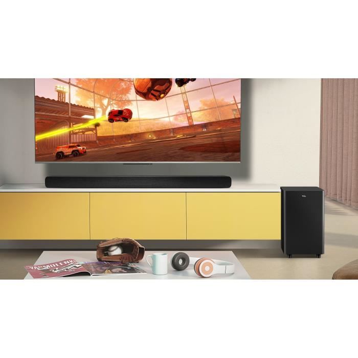 TCL TS8212 - 2.1.2 soundbar - Wireless subwoofer - Dolby Atmos - HDMI eARC - Bluetooth - 300W