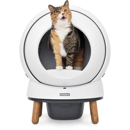 Self-cleaning litter box - PETSAFE - SMART SPIN - Connected - White
