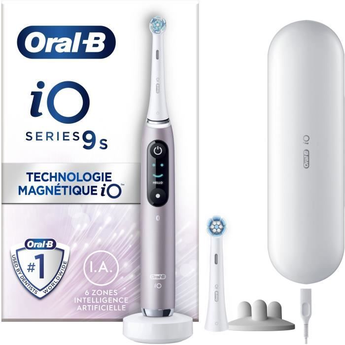 Toothbrushes - ORAL-B - iO9s Series - Rose Quartz (+1 refill) - Electric