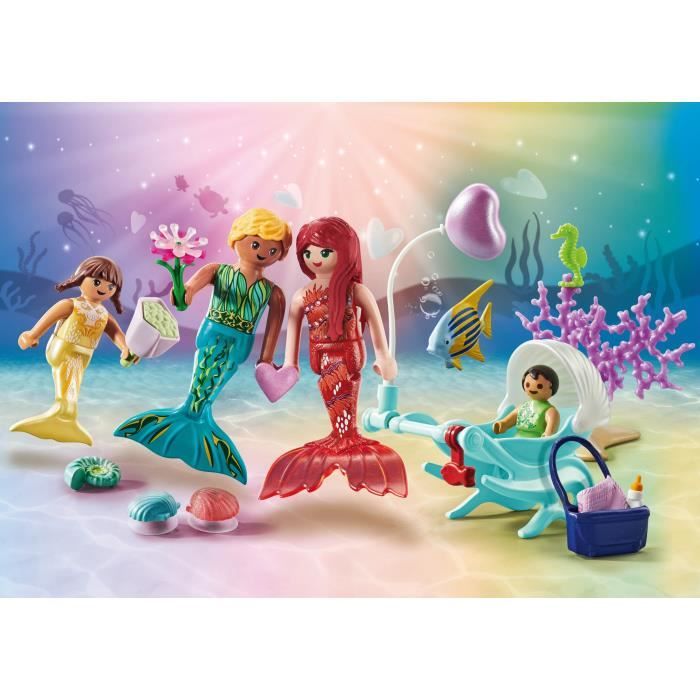 PLAYMOBIL 71469 Family of mermaids