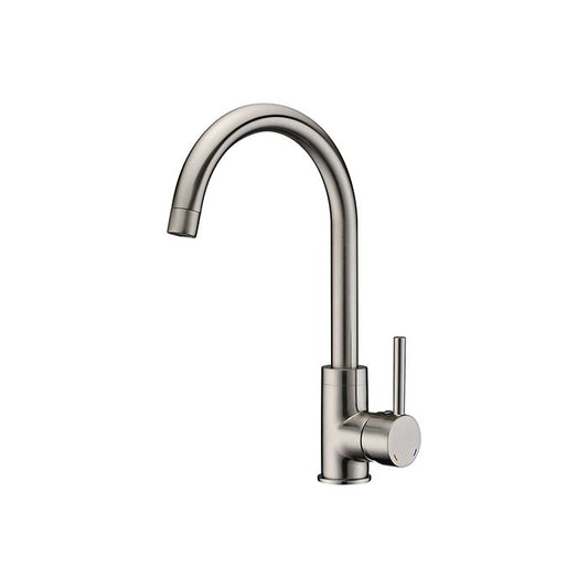 Rousseau Kitchen mixer Køben - Without shower - stainless steel gray