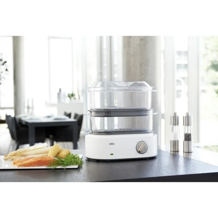 Braun FS5100Wh steam cooker Identity Collection - White