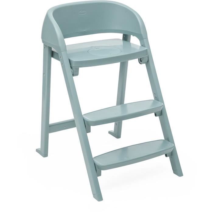 CHICCO Crescendo Lite evolving high chair - Como lake - Blue - 6 months - 8.25 Kg