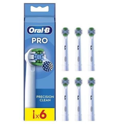 ORAL-B brush head - Precision Clean - for electric toothbrush - pack of 6