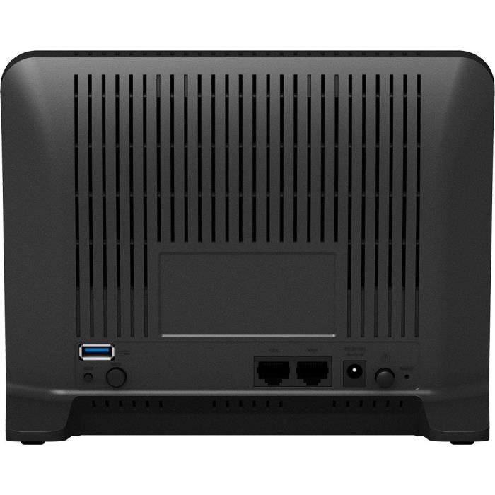 Wireless Mesh Router - SYNOLOGY - MR2200ac - WiFi AC - Triple-band - 2200 Mbps (2x AC867 + N400) MU-MIMO WPA3