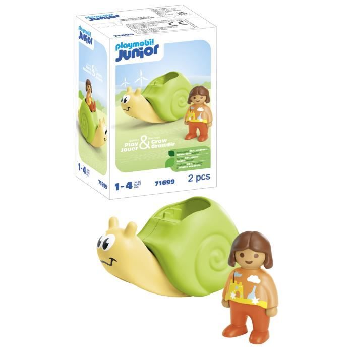 PLAYMOBIL JUNIOR 71699 Child with rocking snail Junior