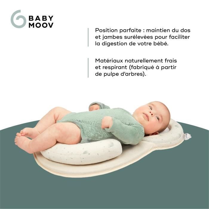 BABYMOOV Cosydream newborn reducer, morphological support, thermo-regulating fabric, fresh ecru