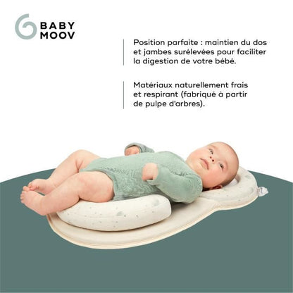 BABYMOOV Cosydream newborn reducer, morphological support, thermo-regulating fabric, fresh ecru