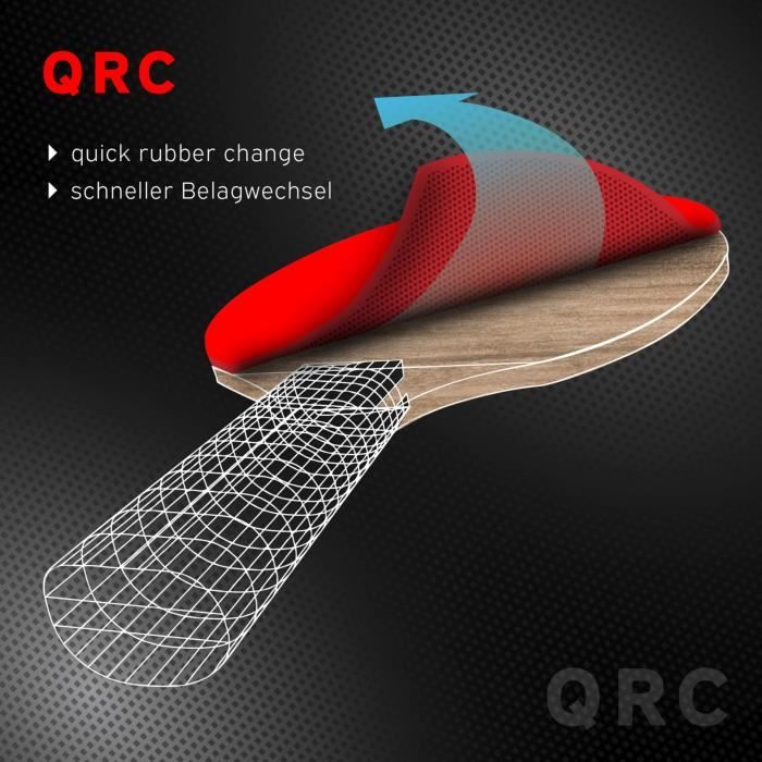 Table tennis racket - SCHILDKRÖT - CARBOTEC 3000