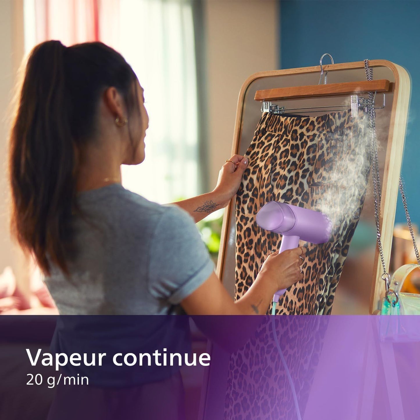 Philips De Main Series 3000 STH3010/70, 1000W, steam flow 20 g/min, loan to employment in 30 seconds