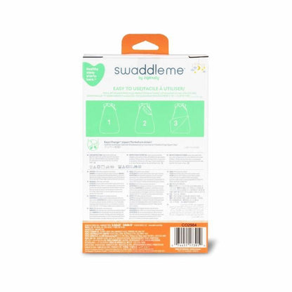 INGENUITY, Swaddling Sleeping Bag, Polka Dot Sleeping Bag, for Summer TOG 0.5 Adjustable from 3 to 18 months Oeko-Tex certified