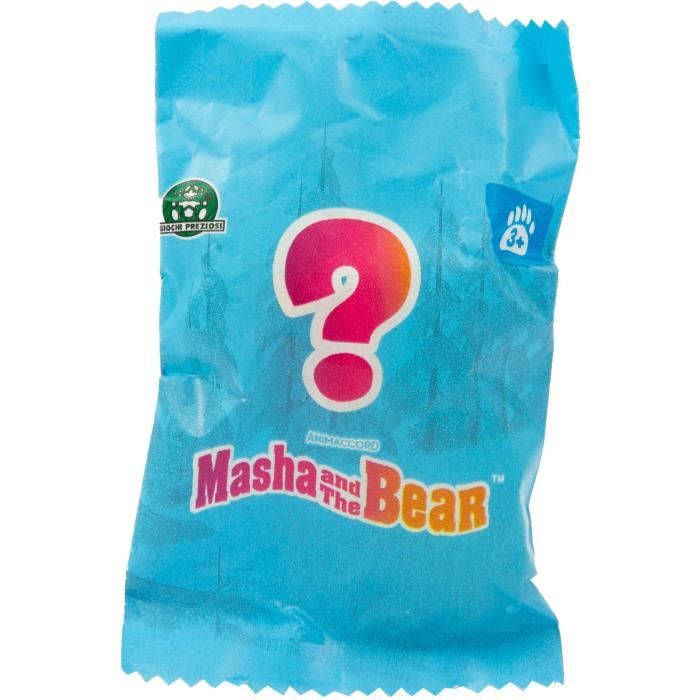 Figurines - MASHA AND THE BEAR - Box of 7 figurines with 1 surprise - Size 5-7 cm - from 3 years old - MHA31