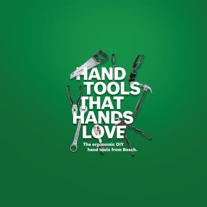 Bosch Set of 6 short screwdrivers (for tight spaces PH/PZ/TX/Flat S2 steel high torque magnetic tip)