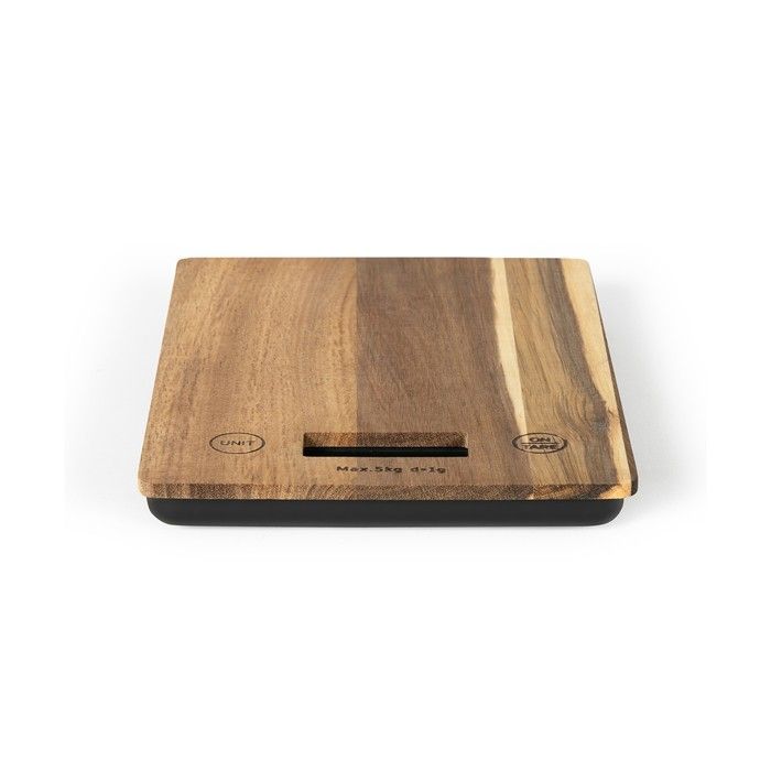 Electronic kitchen scale made of acacia wood - Livoo - DOM492 -