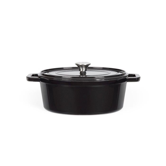 Oval casserole dish - Livoo - MEP129N - Black