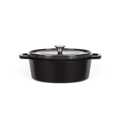 Oval casserole dish - Livoo - MEP129N - Black