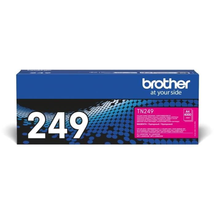Very high capacity toner - BROTHER - TN249M - Magenta - 4000 pages