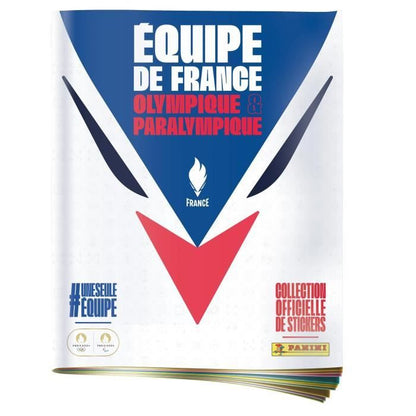 Sticker album + pockets - PANINI - JO 2024 French team