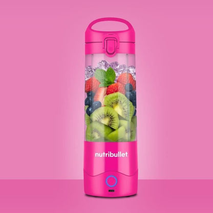 Portable blender - NutriBullet - NBP003MA - 70W - 0.475L - Pink - 1 bottle included