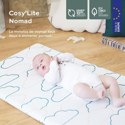 Babymoov Cosy'Lite Nomad travel mattress 60x120cm, universal size, oeko-Tex certified and recycled