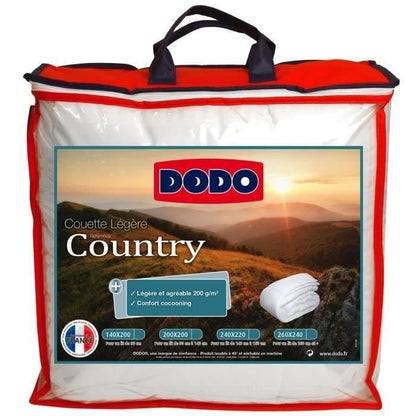 Dodo Country Légere Duvet - 200 x 200 cm - White