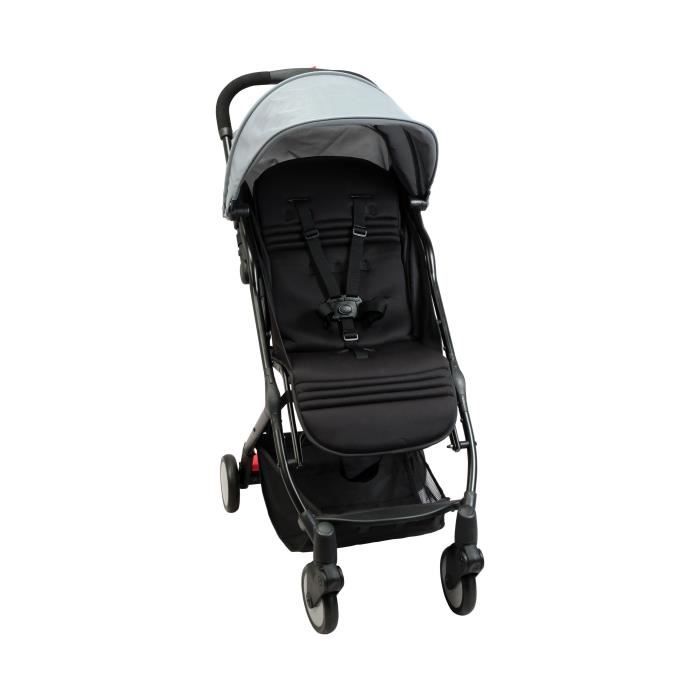 BAMBIKID Yuko City Stroller - Ultra Compact - Gray
