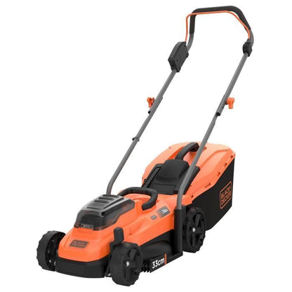 BLACK & DECKER 18V LITHIUM Cordless Lawnmower 33 cm - 2.5Ah - 2 batteries - 1 charger - BCMW3318L2-QW