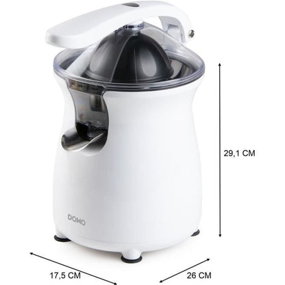 Citrus press with lever - DOMO - DO9269J - 160 W - 460 ml - White