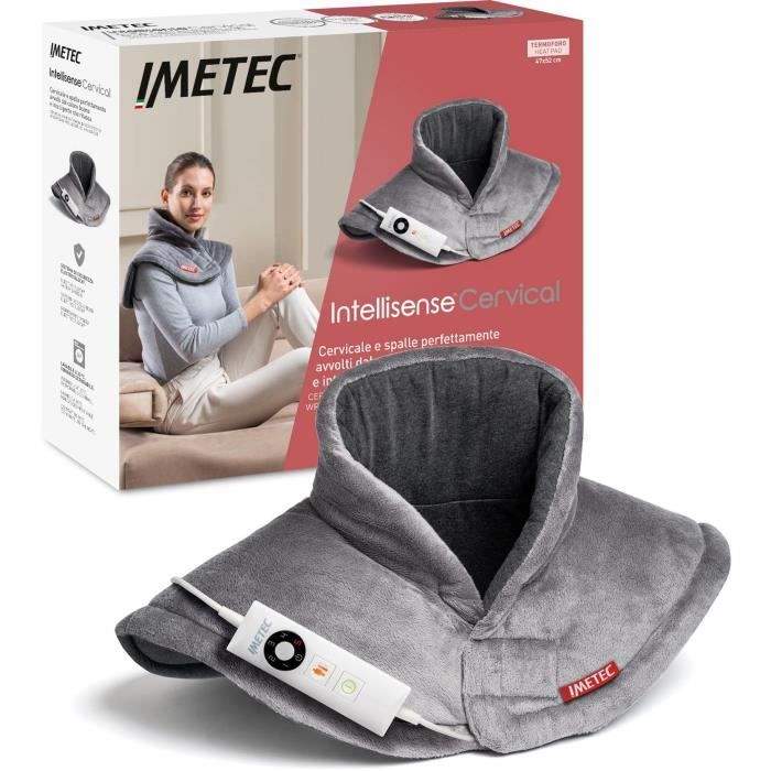 Heating Cushion - Imetec - Cervical - Hypoallergenic Fabric - 5 Temperatures - Machine Washable