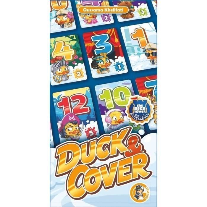 Duck & Cover - Captain Games - Card Game 8 Years+ - 2 to 7 Players - 20 Minutes - Asmodee
