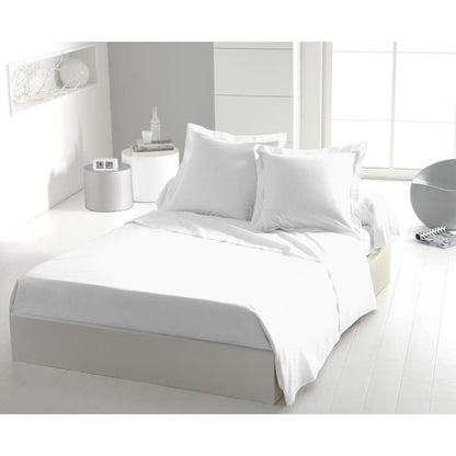 Flat sheet - HOME LINGE PASSION - 180 x 290 cm - 1 person - White